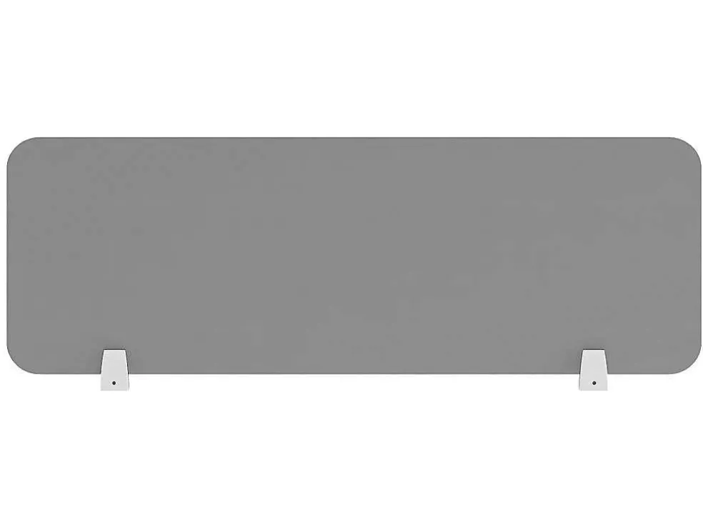 Afscheiding Voor Professioneel Bureau - Stof - Grijs - L110 Cm - Downtown