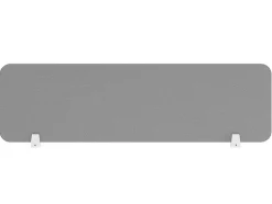 Afscheiding Voor Professioneel Bureau - Stof - Grijs - L130 Cm - Downtown