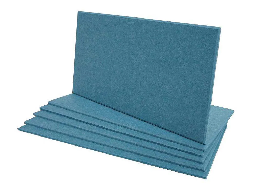Akoestisch Wandpaneel Mcw-L52 (Set Van 6), Blauw