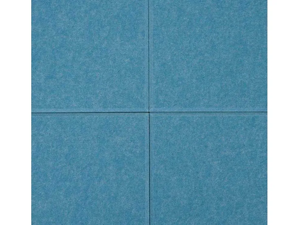 Akoestisch Wandpaneel Mcw-L52 (Set Van 4), Blauw
