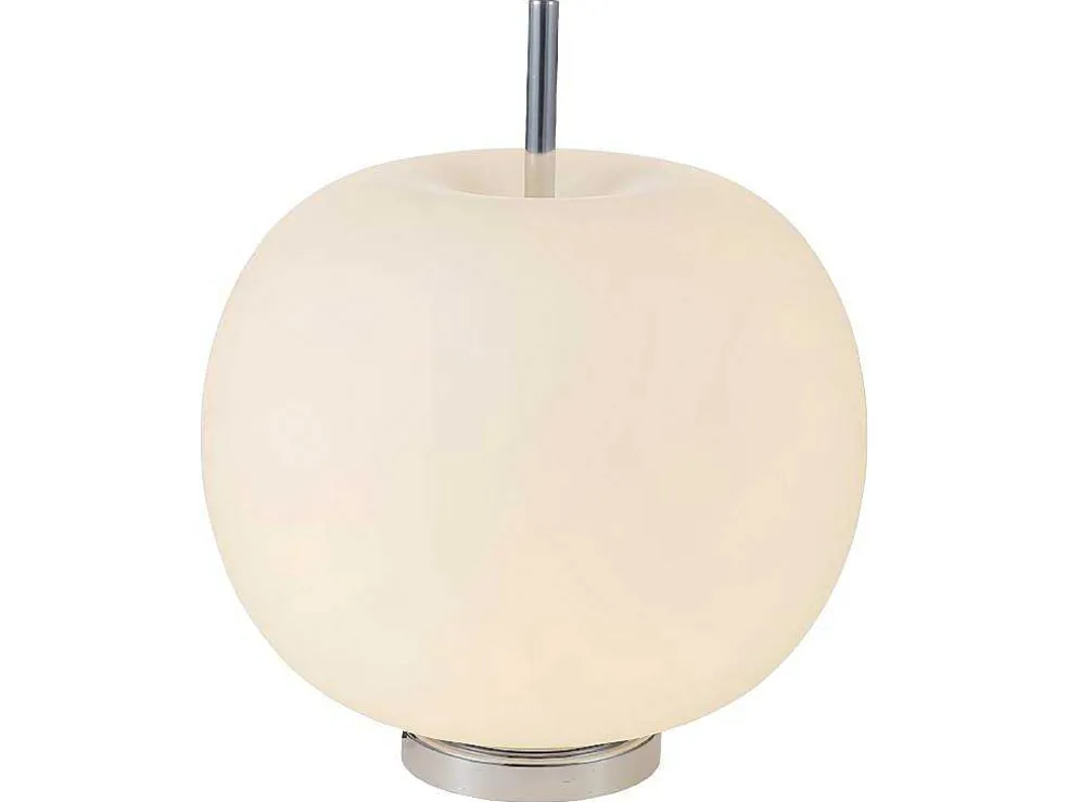 Apple Tafellamp, Chroom, Wit, 30X30X35 Cm, Epikasa