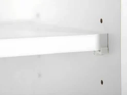 Arconati Badkamerkast Voor Wasmachine 2 Deuren, 2 Open Vakken Wit.