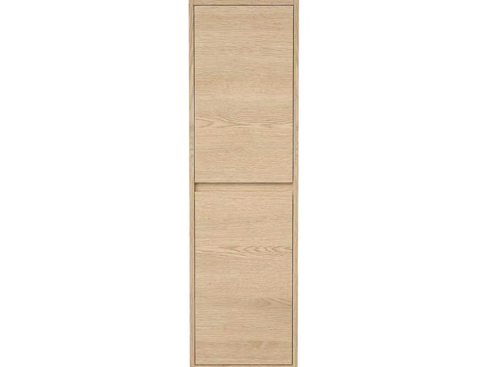 Badkamerkolom - Eikenfineer - L30 X B35 X H120 Cm - Enosea
