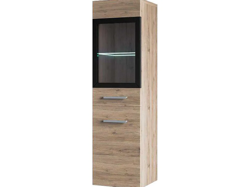 Badkamerkolom Met Led'S - Licht Naturel - L30 X B30 X H109 Cm - Laurine