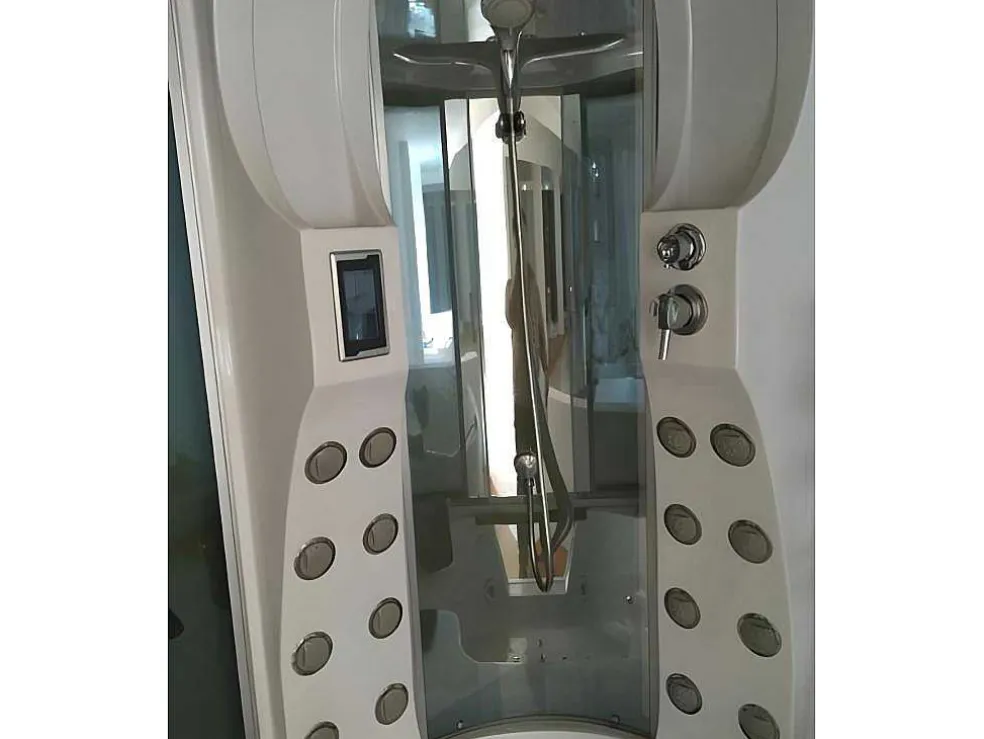 Baignoire-Douche Hydromassagehoek 150 X 150 Cm Narciso