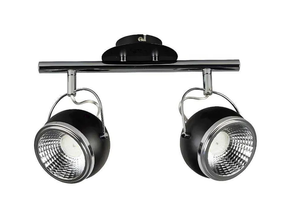 Ball Plafondlamp, Zwart, 30X13X23 Cm, Epikasa