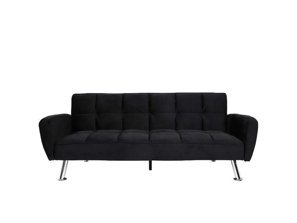 Bank Mcw-K19, Fluweel Zwart