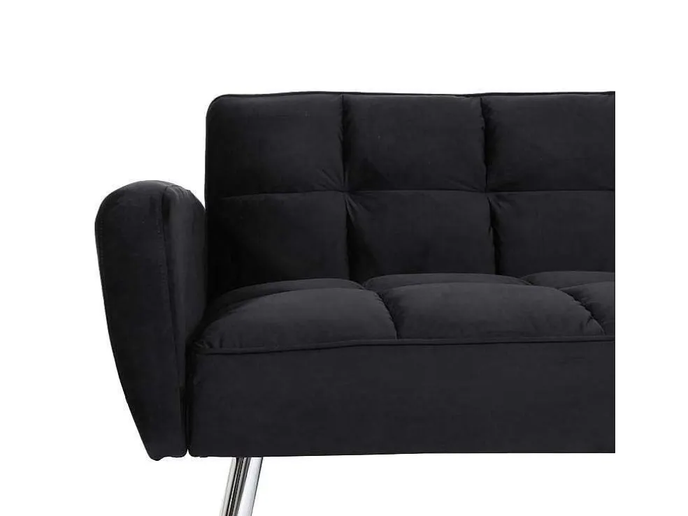 Bank Mcw-K19, Fluweel Zwart