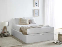 Bedbodem Met Opbergruimte Hestia Van Ysmee - Mat Wit - 140 X 190 Cm
