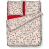 Beddengoedset Van Katoen Met 57 Draden/Cm - Dekbedovertrek 220 X 240 Cm + 2 Kussenslopen 63 X 63 Cm - Meerkleurig - Figuur