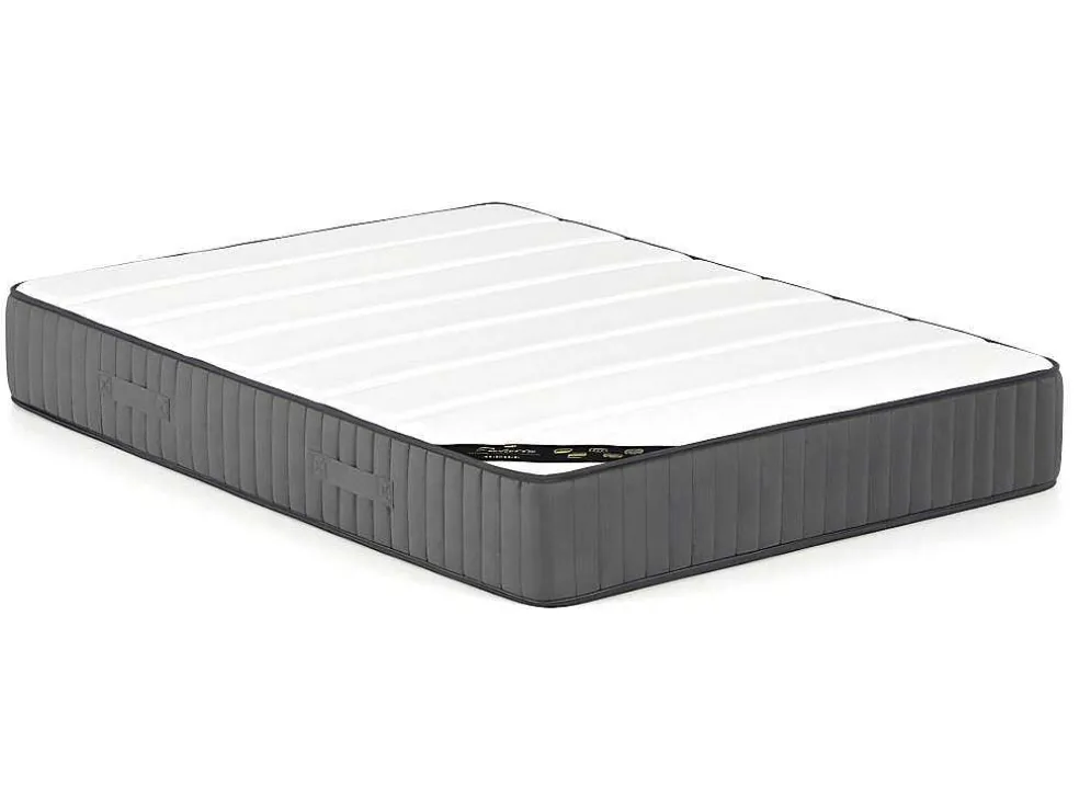 Bed Met Opbergruimte 160 X 200 Cm - Ribfluweel - Beige + Matras - Timano