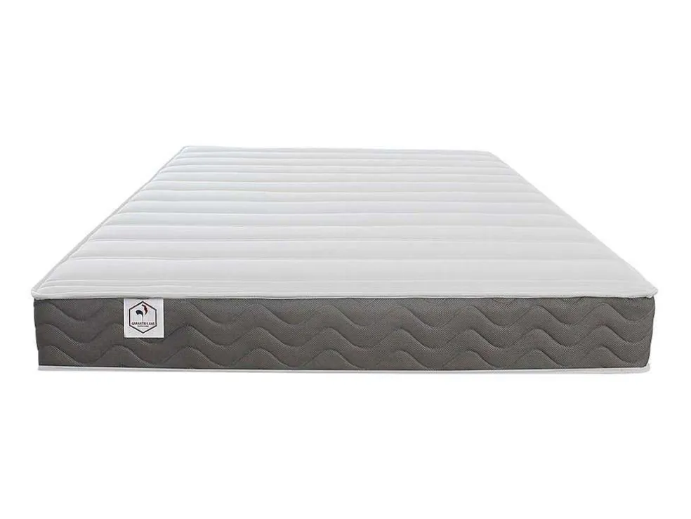 Bedset 160 X 200 Cm - Bedbodem Met Lichte Houtlook En Opbergruimte + Matras In Schuim Met Hoge Dichtheid - Heaven Van Dreamea Play