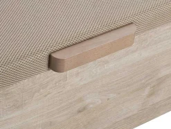 Bedset 160 X 200 Cm - Bedbodem Met Lichte Houtlook En Opbergruimte + Matras In Schuim Met Hoge Dichtheid - Heaven Van Dreamea Play