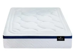 Bedset 140 X 190 Cm - Witte Bedbodem Met Opbergruimte + Matras Met Pocketveren - Marquis Van Dreamea Play