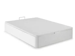 Bedset 140 X 190 Cm - Witte Bedbodem Met Opbergruimte + Matras Met Pocketveren - Marquis Van Dreamea Play