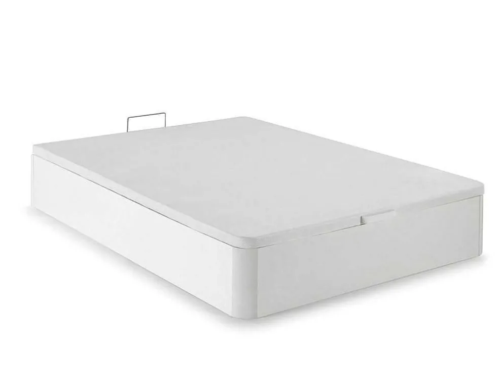 Bedset 140 X 190 Cm - Witte Bedbodem Met Opbergruimte + Matras Met Pocketveren - Marquis Van Dreamea Play