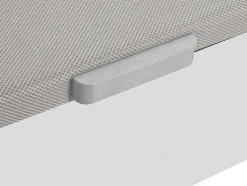 Bedset 140 X 190 Cm - Witte Bedbodem Met Opbergruimte + Matras In Schuim Met Hoge Dichtheid - Heaven Van Dreamea Play