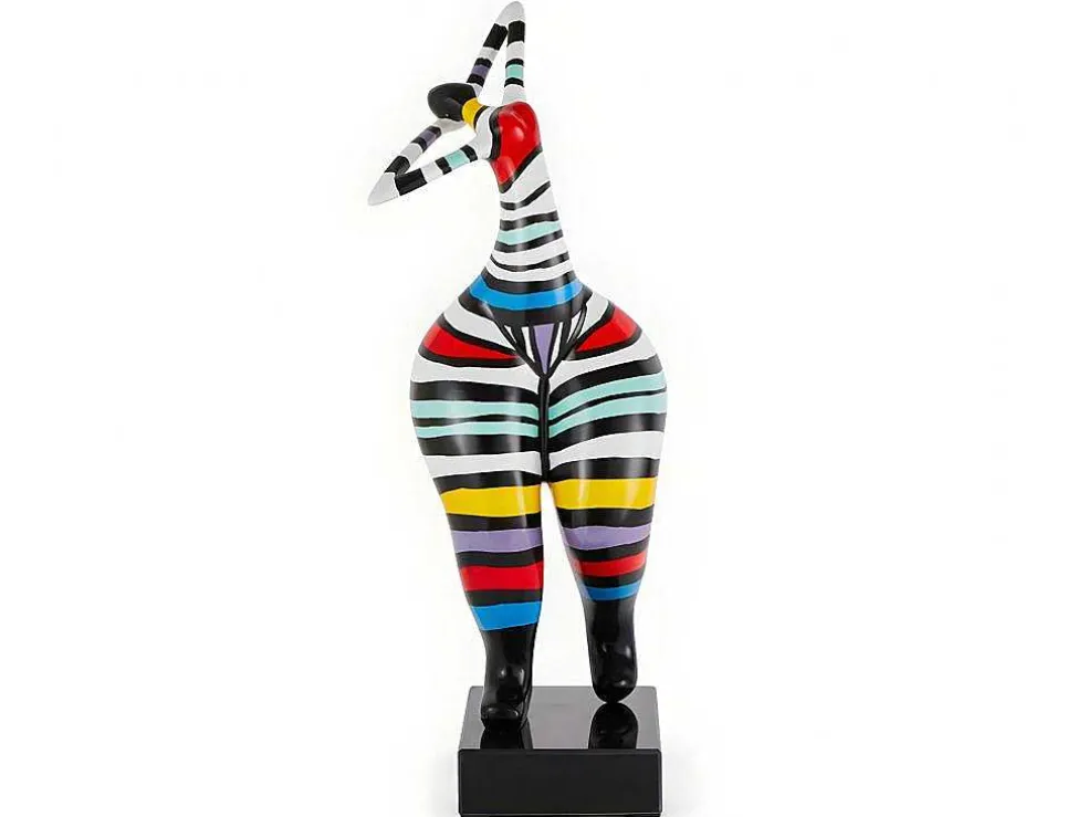 Beeld Van Vrouw Mistress - Hars - 17 X 17 X 51 Cm - Diverse Kleuren