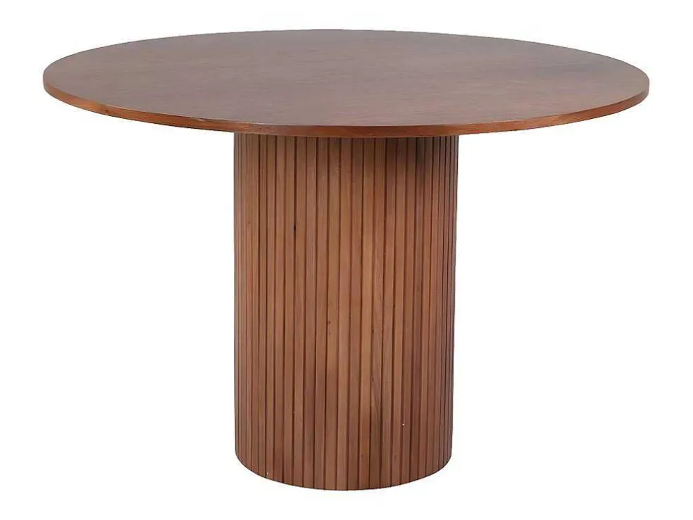 Bianca Eetkamertafel O110Cm Eik Fineer.