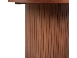 Bianca Eetkamertafel O110Cm Eik Fineer.