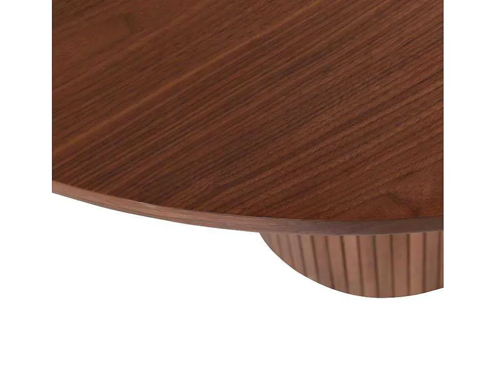 Bianca Eetkamertafel O110Cm Eik Fineer.