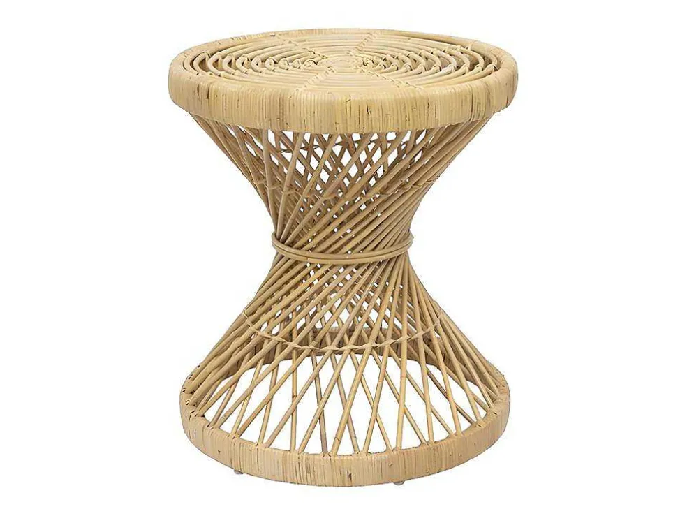 Bijzettafel Giali - Rotan - Naturelkleur