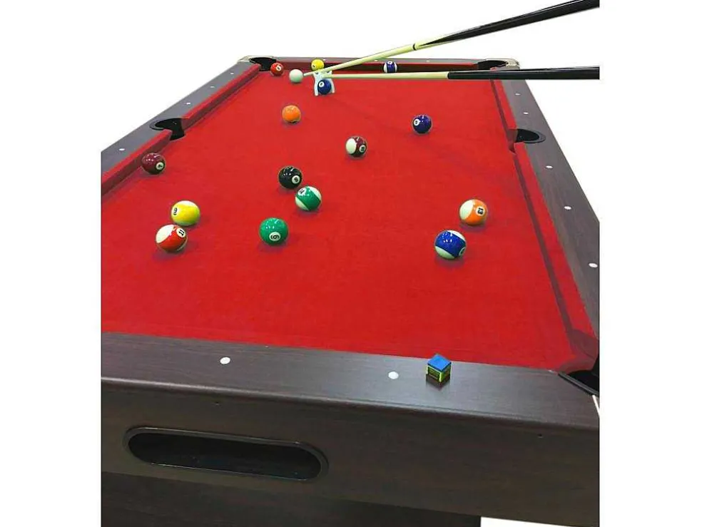 Biljarttafel 7 Voet Compleet Met Accessoires Iron Red