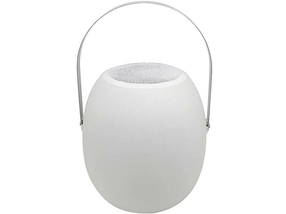 Buitenlamp Op Voet Met Bluetooth-Verbinding Speak - Metaal - H27 Cm - Veranderende Kleuren