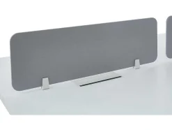 Bureaubank 6 Personen - Wit - L120 Cm - Met Tussenschotten - Downtown