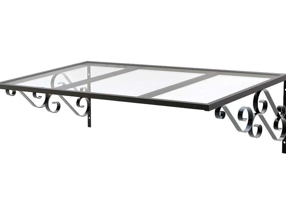 Charmant Afdak Amban Van Aluminium - 150 X 80 Cm