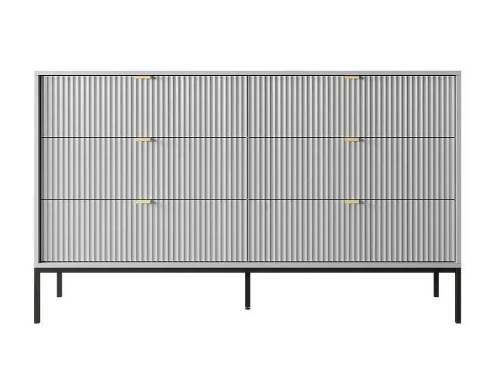 Commode Met 6 Lades - Grijs - Liouba - Van Pascal Morabito
