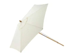 Corypho Parasol Met Kantelfunctie Wit.