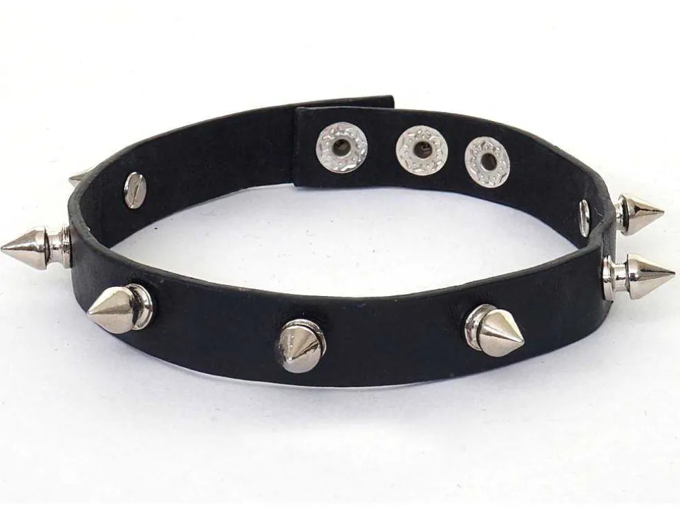 Decoratief Beeldje Panter Met Halsband, Zwart Hoogglans Met Kraag