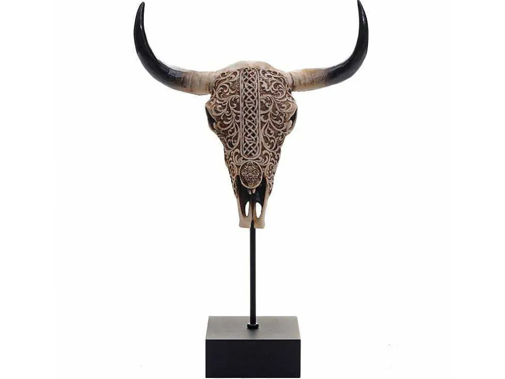 Decoratief Staand Figuur Koeienschedel Mcw-D30