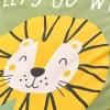 Dekbedovertrek Voor Kinderen Van Katoen 57 Draden /Cm - Dekbedhoes 140 X 200 Cm + 1 Kussensloop 63 X 63 Cm - Junglemotief - Junglia