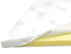 Dekmatras Luxe Met Vormgeheugen Aloe Vera Van Naturea - 140 X 190 Cm