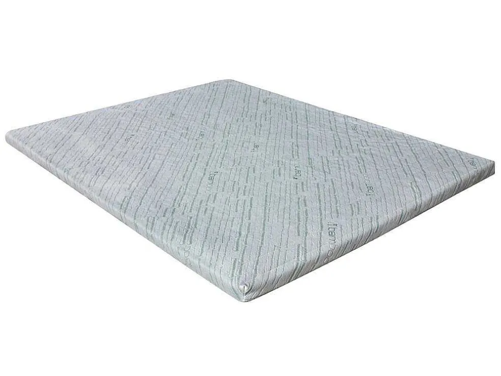 Dekmatras Van Bamboe En Vormgeheugen Van Naturea - 140X190 Cm
