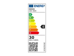 Design-Plafondlamp Met Ledverlichting Van Aluminium En Metaal - L104 X H42 Cm - Zwart - Harlow
