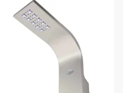 Douchekolom Felicita Met Thermostaatkraan, Balneotherapie En Led-Verlichting - 20*165 Cm