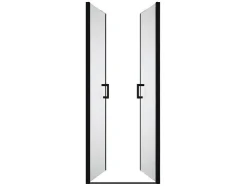 Draaibare Douchedeur - 70 X 195 Cm - Matzwart - Gehard Glas - Sarasota