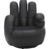 Draaiende Fauteuil Catchy Van Kunstleer - Wit