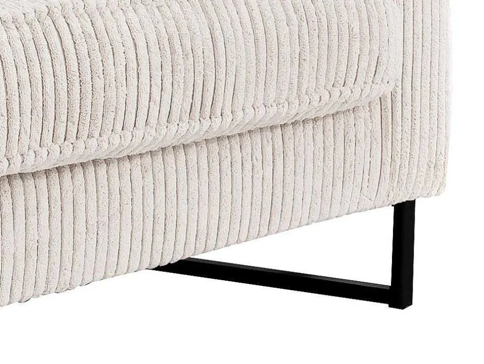 Driezitsbank Van Beige Ribfluweel Tessio Van Maison Cephy