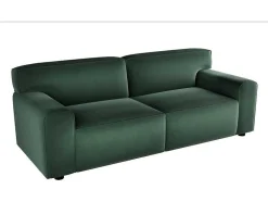 Driezitsbank Van Groen Velours Otrano