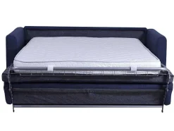 Driezits Express Bedbank Van Stof Ganoa - Antraciet