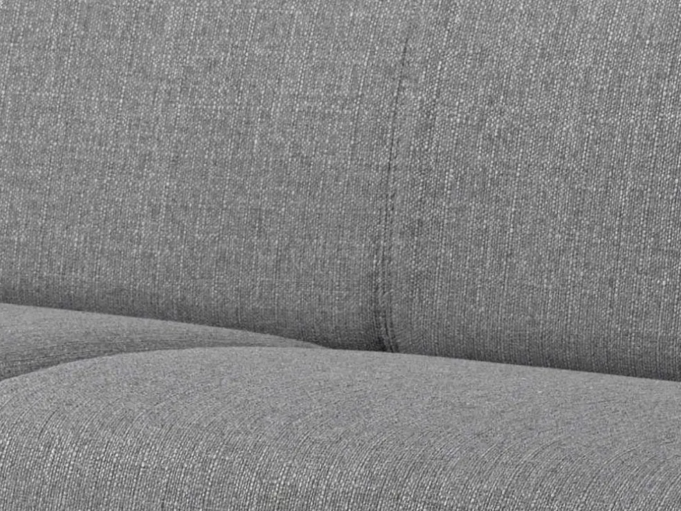Driezits Express-Bedbank Van Stof Vizir - Grijs - Slaapafmeting 140 Cm