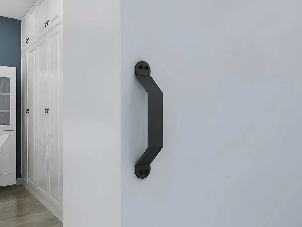 Dubbele Schuifdeur - 2 X H205 X L83 Cm - Mdf + Wit Pvc - Varin