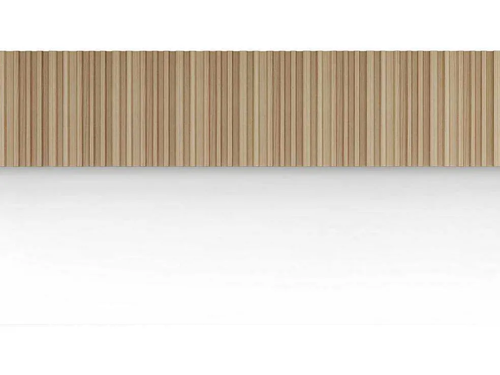 3D-Wandpaneel - 3,71 M - Natuurlijke Lichte Houtkleur - Set Van 8 - Tatiana