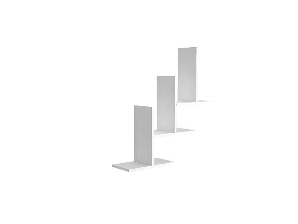 Eclipse Plank, Wit, 80X20X81,6 Cm, Epikasa