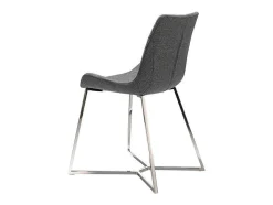 Eetkamerstoel Bekleed Met Grijze Stof 4009 Angel Cerda