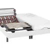 Elektrisch Bed Bedbodem En Matras Lattenbodem En Contactplaatjes - Pandora Ii Van Dreamea - Motor Okin - Wit - 2X90X200 Cm